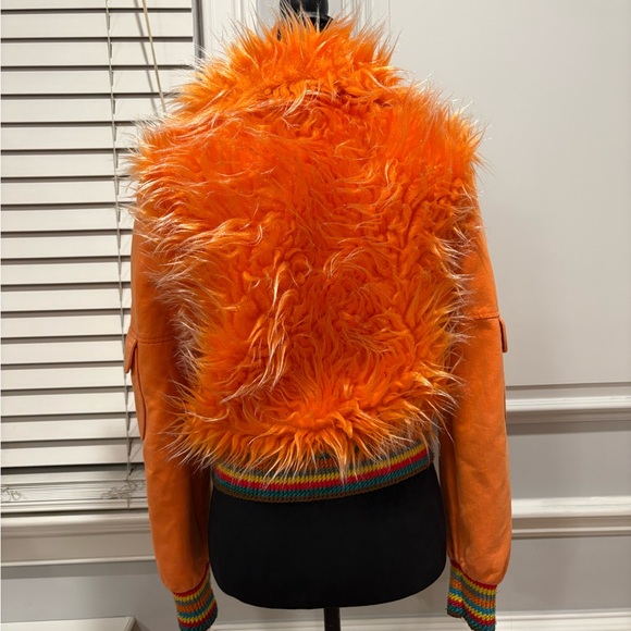 Y2K Vintage Fake Fur Jacket - Picture 3 of 6
